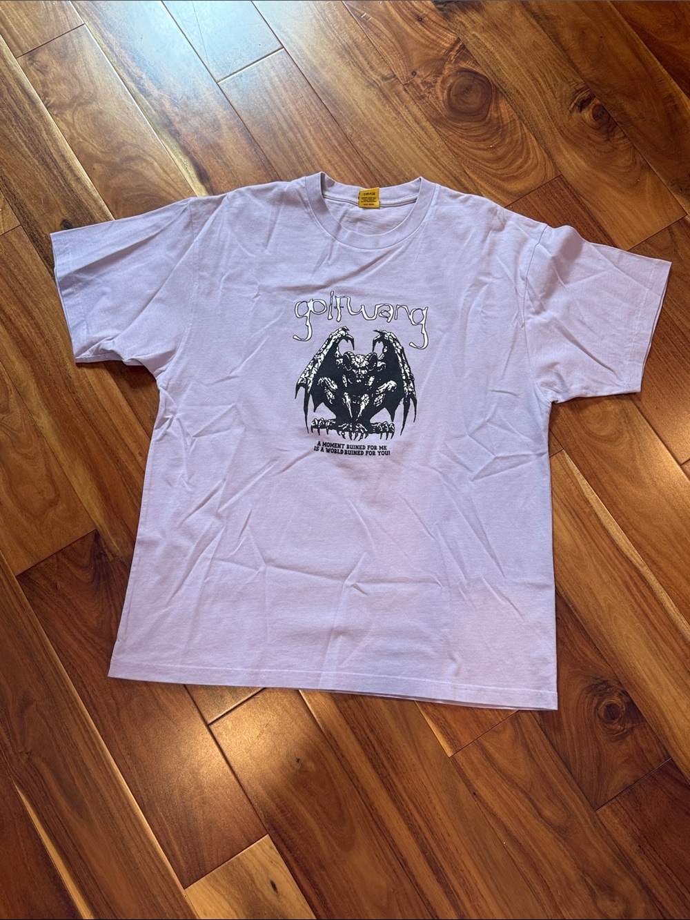 Lilac Gargoyle Golf Wang Graphic Crewneck T-Shirt